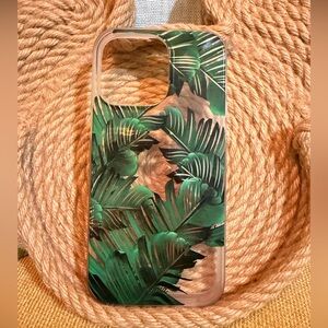 Sonix Tropical Green Leaf iPhone 15 Pro Max Case - VGUC